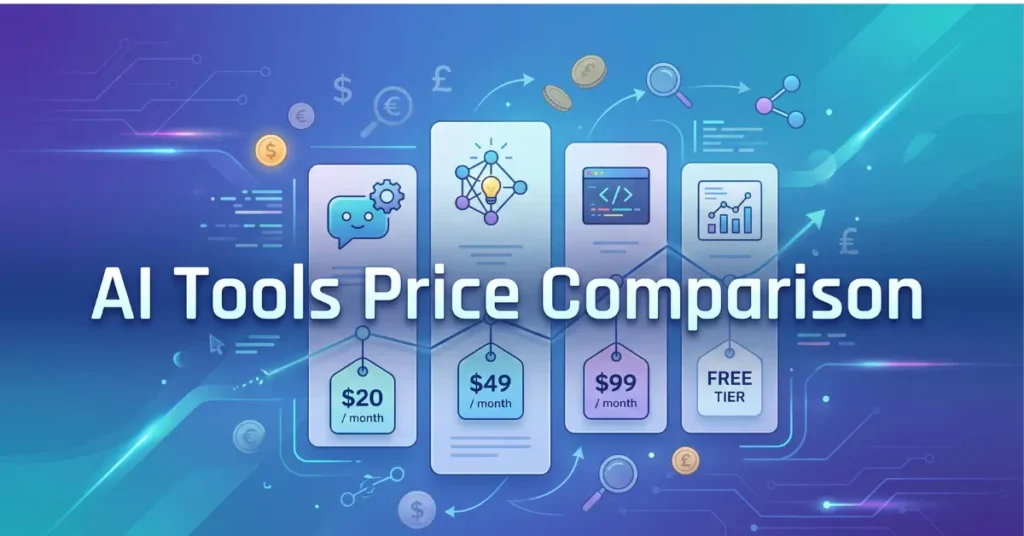 AI Tools Price Comparison Feature Image
