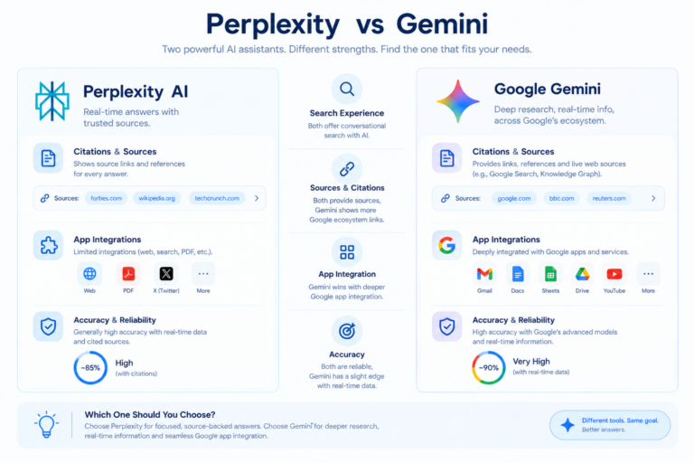 Perplexity vs Gemini